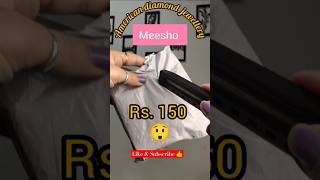 Meesho  america diamond jwellery part 1 #2025 #unboxing #trending #affordable #meesho