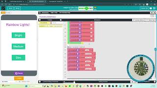 Lesson 8: Color LEDs: Level 5 - Creating Apps with Devices - Circuit Playground