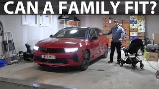 Opel Astra-e Tourer interior review