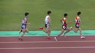 20190518九州実業団陸上 ジュニア男子1500m決勝