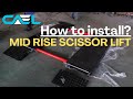 Quick Guide for CAEL Double Scissor Lifts - MRS77 Lifts - #garagetools