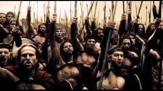 300 (2/5) Best Movie Quote - Spartans! What is Your Profession? (2006)