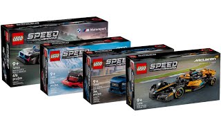 All LEGO Speed Champions 2024 sets Compilation/Collection Speed Build
