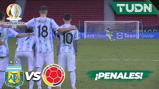 ¡Tanda de penales COMPLETA! | Argentina 1(3)-(2)1 Colombia | Copa América 2021 | Semifinal | TUDN