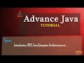 advcance java tutorial | J2EE, Java Servlets, JSP, JDBC |  introduction of j2ee