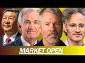 CHINA RIPS HIGHER, PALANTIR DOWN, LAST DAY OF SEPTEMBER, JEROME POWELL SPEAKS TODAY | MARKET OPEN