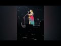 taylor swift sings medley of joe jonas breakup songs in toronto on eras tour