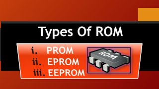 4.5 Types of ROM: PROM, EPROM and EEPROM