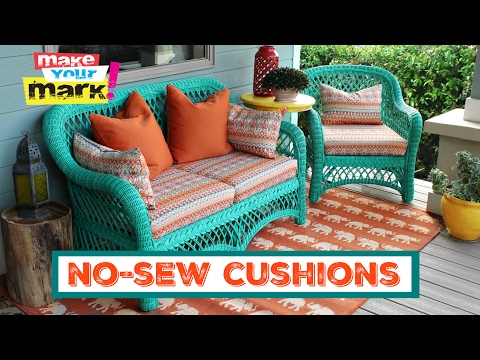How to: No Sew Pillows And Cushions How to: No Sew Pillows And Cushions