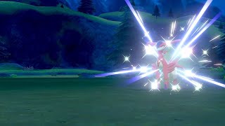 Shiny Virizion in Pokemon Sword/Shield After 3,373 Encounters - Shiny #90