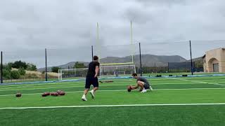 Taylor Russolino - NFL Specialist Training Session - July 1, 2020