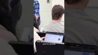 Angry professor yells at student- but look at what happens after!!