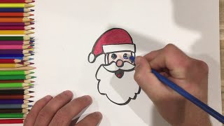 Christmas Drawings Santa Claus