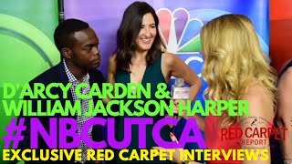 D’Arcy Carden & W. Jackson Harper #GoodPlace at NBCUniversal’s Summer Press Tour #NBCUTCA #TCA16