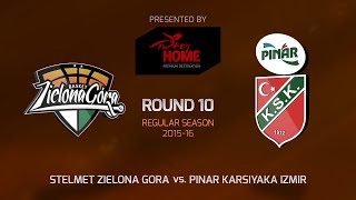 Highlights: Stelmet Zielona Gora-Pinar Karsiyaka Izmir