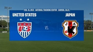 2015 Under-17 Women's NTC Invitational: USA vs. Japan