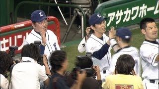 2012.06.02 L7-4DB 中村＆上本のアベックHR 西口が通算180勝