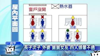 20170224中天新聞　天冷氣熱水澡　一家7口一氧化碳中毒2死