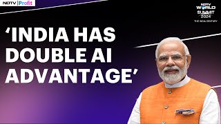 India Has Two Kinds Of AIs: PM Modi | NDTV World Summit