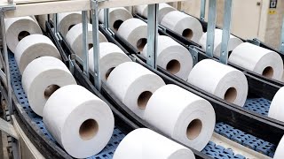 How Toilet Paper Rolls Are Made in Factory | Step by Step Process