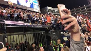 Auburn fans sing Dixieland Delight after Iron Bowl win over Alabama