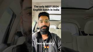 NEET 2024 English Batch | wassim bhat | #neet #neetenglish #unacademyneet #neet2024