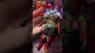 アンクのソフビ改造してみた　＃仮面ライダーオーズ　#アンク　＃改造　＃ソフビ