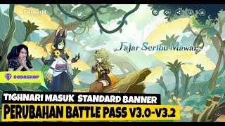 Tighnari Masuk Standard Banner & Perubahan Battle Pass - Genshin Impact