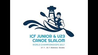 #ICFSlalom 2017 Junior \u0026 U23 Canoe World Championships, Bratislava, Wednesday afternoon odds