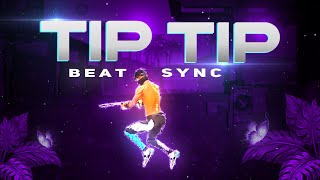 Tip Tip Barsa Pani Beat sync montage💙|| Free fire best edited beat sync montage