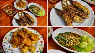 MENU HARIAN SETELAH MEALPREP ‼️ IKAN PANGGANG TEFLON \u0026 UDANG SELIMUT DAUN JERUK ‼️ MENU SIMPLE ‼️