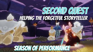 Second Quest - Helping Forgetful Storyteller | Season of Performance | Sky: Children of the Light