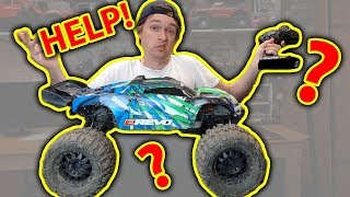 HELP ME!! I Can't fix it - Traxxas E-Revo 2.0 is broken