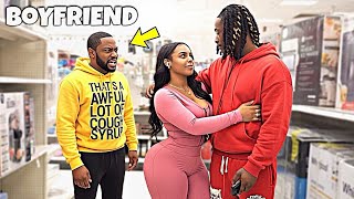 TAKING RANDOM GUYS GIRLFRIENDS IN WALMART!! PT2