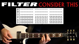 Filter Consider This Guitar Lesson / Guitar Tab / Guitar Tabs / Guitar Chords / Guitar Cover