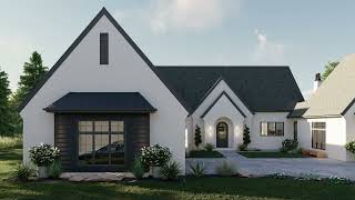 EUROPEAN HOUSE PLAN 963-00805 WITH INTERIOR