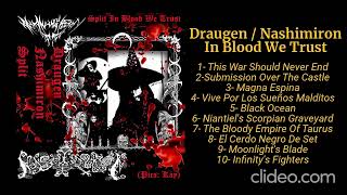 Draugen / Nashimiron Raw Black Metal Ambient Split In Blood We Trust (2024)