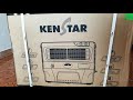 kenstar double cool dx 50 litre air cooler with trolley white unboxing u0026 review..2020..