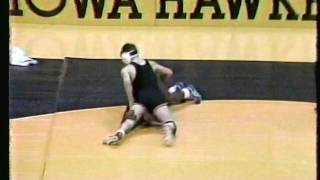 SIUE VS Iowa Hawkeyes NCAA Wrestling 1987 Carver Arena