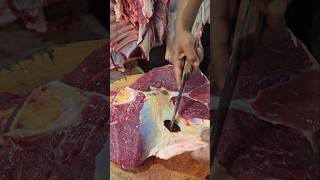 Cow Meat Cutting Skills #trending #shorts