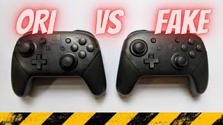 Nintendo Switch Pro Controller | Original VS Fake + Unboxing