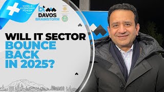 #BTAtDavos2025 | AI, Cloud | Tech Mahindra CEO \u0026 MD Mohit Joshi Predicts IT Growth Revival By 2025