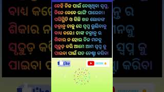 ନିଜ ପାଇଁ ଦେଖିଥିବା ସ୍ୱପ୍ନ ନିଜର, #odiamotivation #odia #odiashorts #odiastatus #odisha