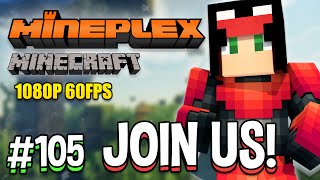 Minecraft Survival Games, Skywars, and More! Mineplex MPS #105 [1080p 60fps]