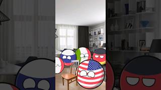 Когда хотел толкнуть стул 🤓🪑| (Анимация countryballs) #countryballs #memes #мемы #funny #угар