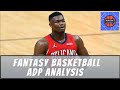 Fantasy Basketball ADP Analysis with Bdub