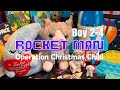 Operation Christmas Child 🚀 ROCKET MAN | PACK MORE 2-4 | Shoebox Unboxing | Space Shuttle | OCC 2024