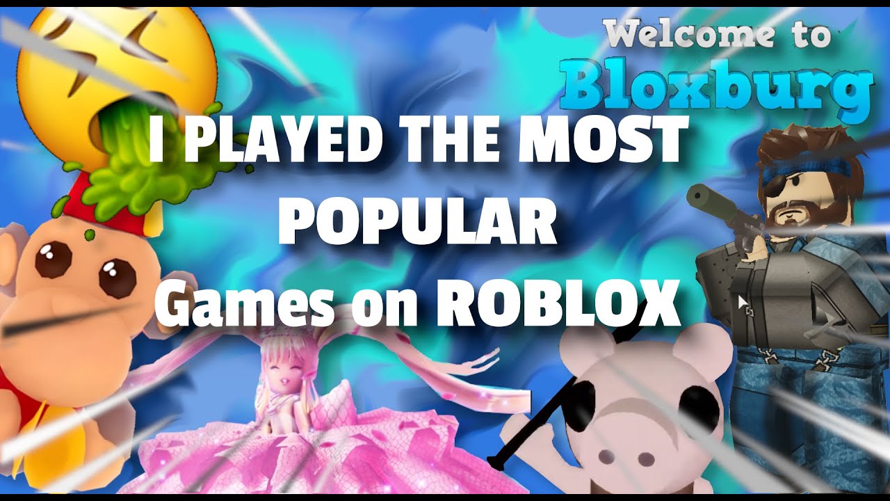 I Played The Most Popular Games On Roblox😬 | It Was Awful🤮 - YouTube