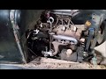 1927 Model T Engine Removal Preparation