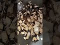 how to crush wood log with wood chipper